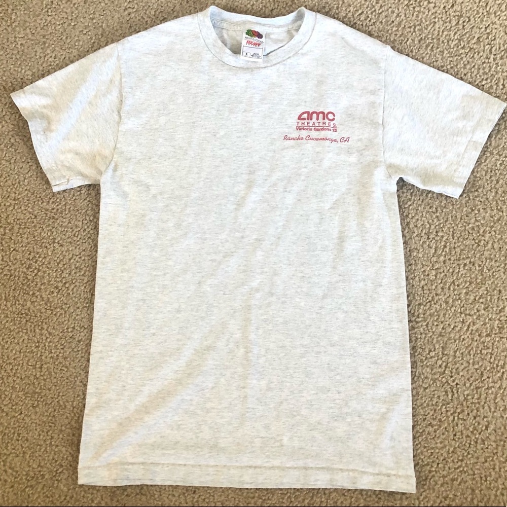 AMC Entertainment Theatres Movie Theater Rancho Cucamonga CA T-Shirt Size small